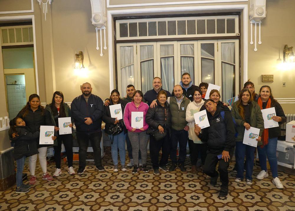 Entrega materiales Maipú 4