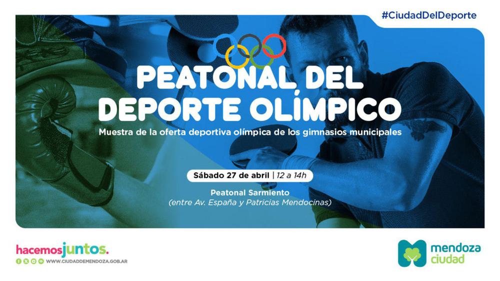 Peatonal del Deporte Olímpico en la Ciudad